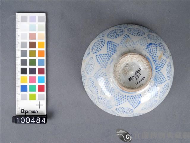 青花印花碗藏品圖，第3張