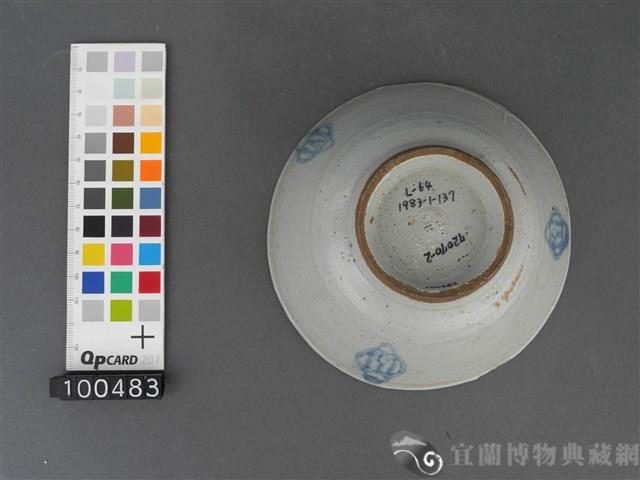 青花印花碗藏品圖，第3張