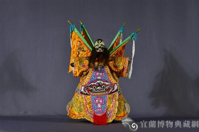 布袋戲偶（黑虎）藏品圖，第1張