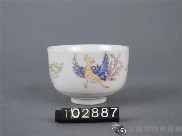 彩繪鳳鳥葉紋杯藏品圖，第3張