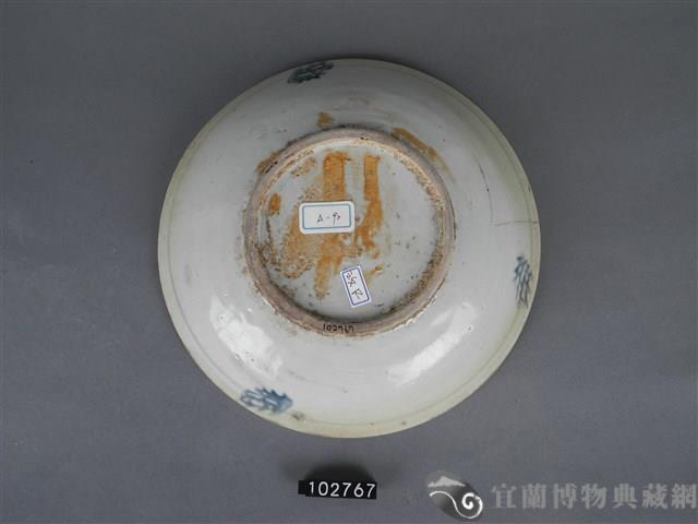 青花鳳紋盤藏品圖，第3張