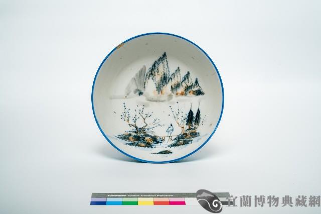 北投光華手繪山水碗公藏品圖，第1張