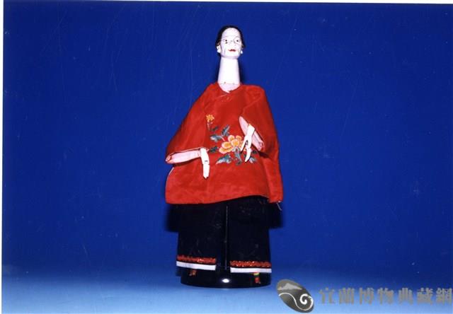 布袋戲偶（慘旦）藏品圖，第1張