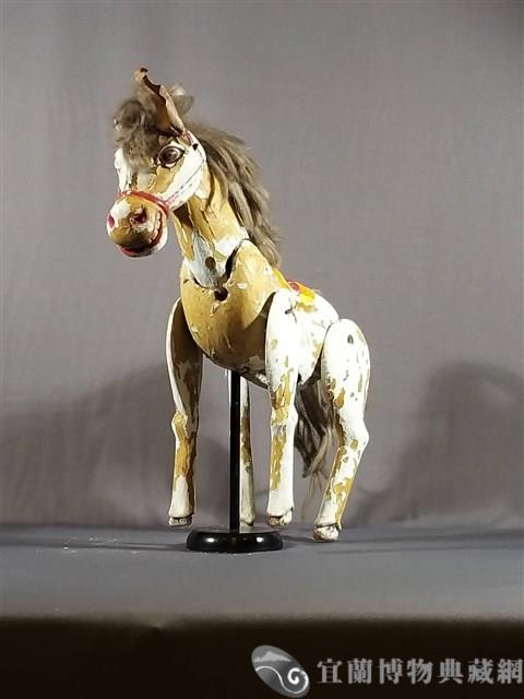 布袋戲偶(馬)藏品圖，第1張