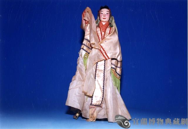 布袋戲偶（旦）藏品圖，第1張