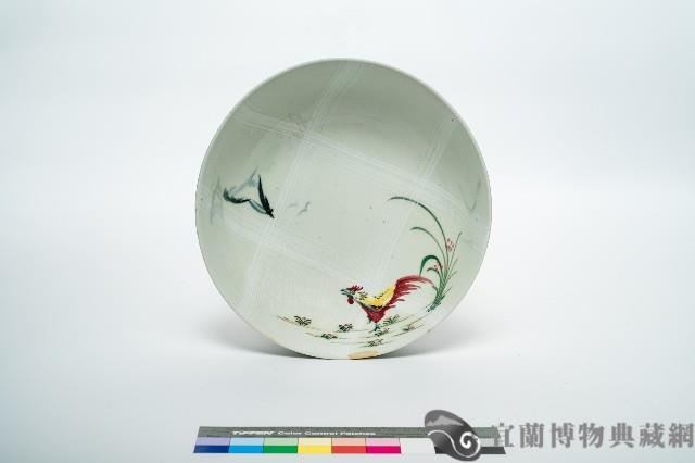 鶯歌手繪公雞碗公藏品圖，第1張