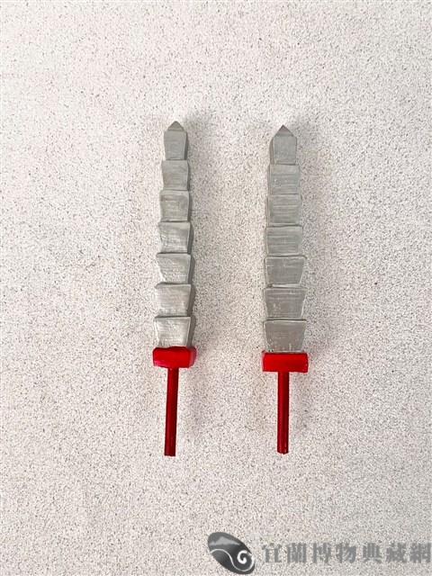 布袋雙銅鐧藏品圖，第1張