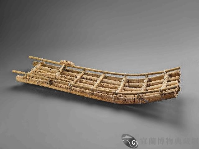 竹筏模型藏品圖，第1張