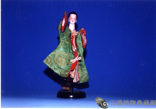 布袋戲偶（旦）藏品圖，第1張