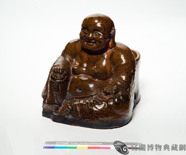南投彌勒佛造型花器藏品圖，第1張