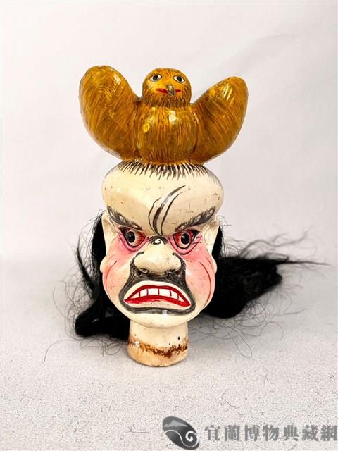 布袋戲偶頭藏品圖，第1張
