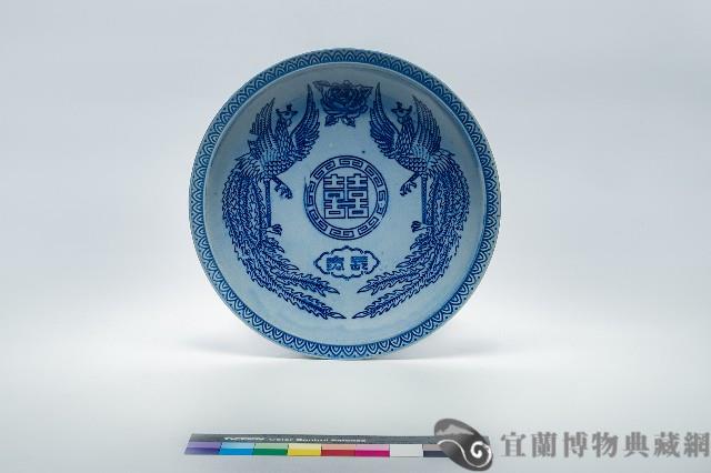 鶯歌雙鳳雙喜盤藏品圖，第1張