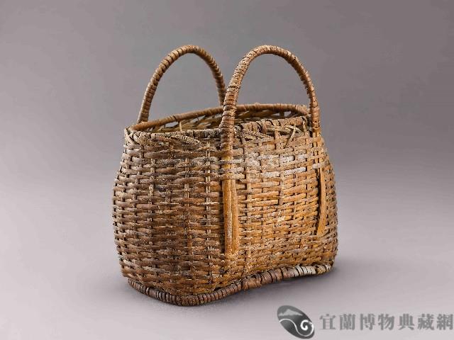 竹編提籃藏品圖，第1張