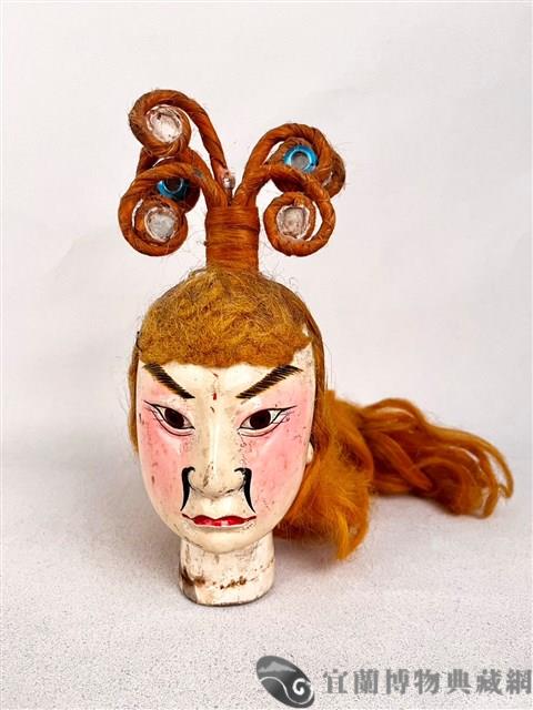 布袋戲偶頭藏品圖，第1張
