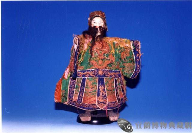布袋戲偶（鬚文）藏品圖，第1張