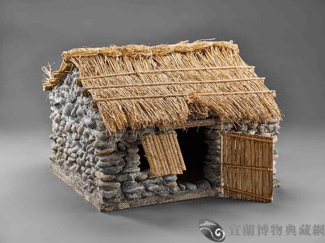 龜山島傳統住屋模型藏品圖，第1張