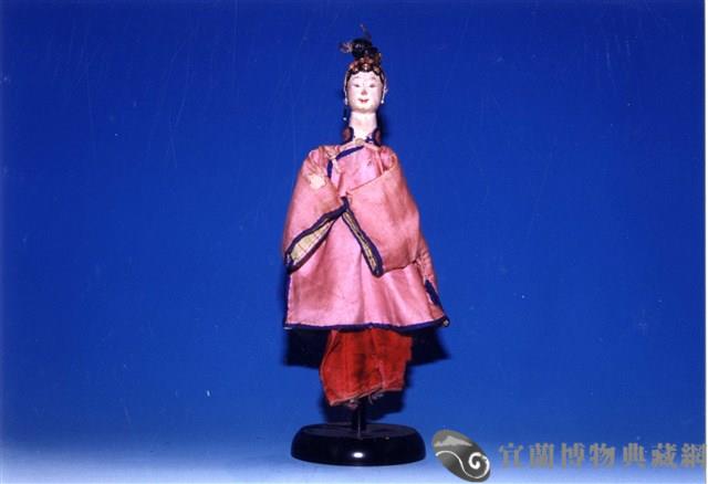 布袋戲偶（旦）藏品圖，第1張