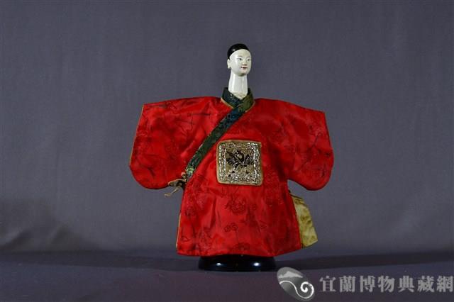 布袋戲偶（文生）藏品圖，第1張