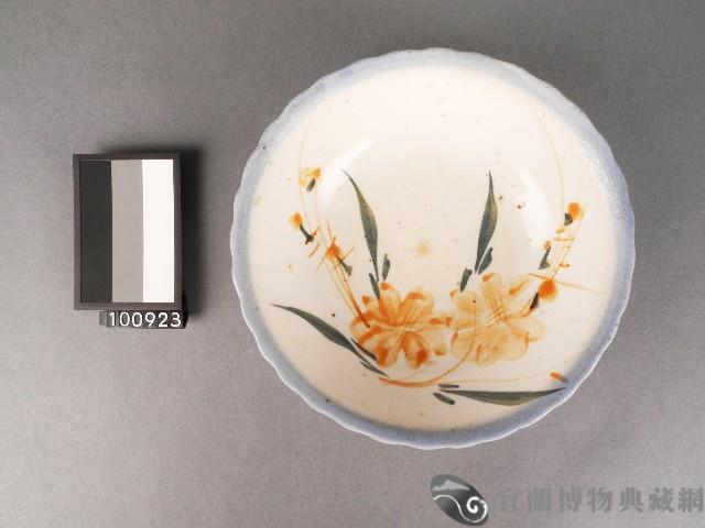 彩繪花卉紋碗藏品圖，第1張