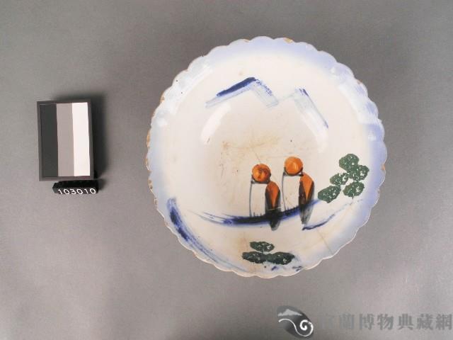 彩繪山水紋碗藏品圖，第1張