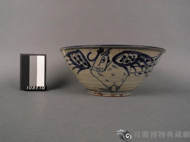 青花雞紋碗藏品圖，第1張