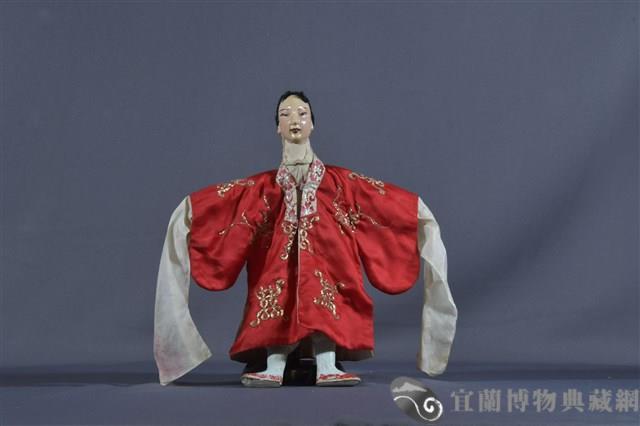 布袋戲偶（圓眉旦）藏品圖，第1張