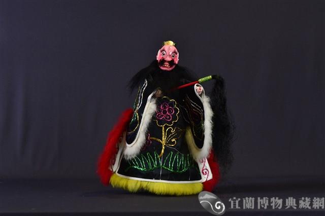 布袋戲偶（仙頭圓目奸）藏品圖，第1張