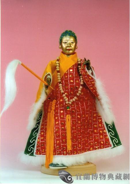 布袋戲偶（金面生）藏品圖，第1張