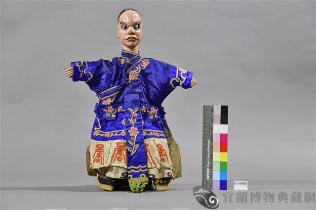 布袋戲偶（淨）藏品圖，第1張