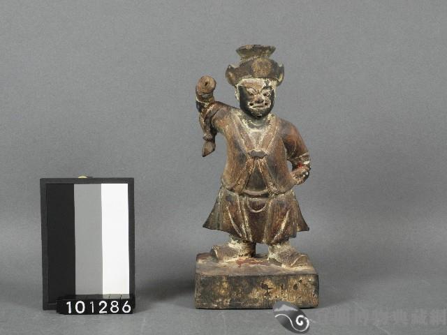 木雕劍童藏品圖，第1張