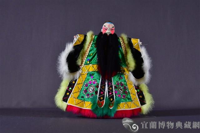 布袋戲偶（掛假仙頭武老生）藏品圖，第1張