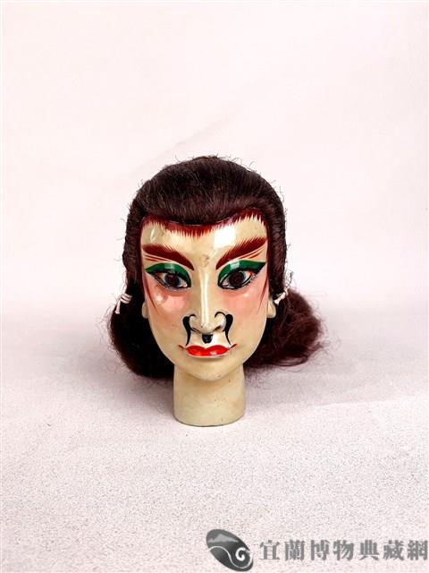 布袋戲偶頭藏品圖，第1張