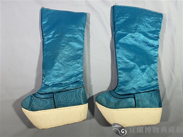 歌仔戲鞋靴（素面長靴）藏品圖，第1張