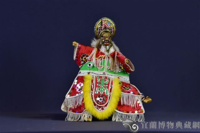 布袋戲偶（黑虎仔）藏品圖，第1張
