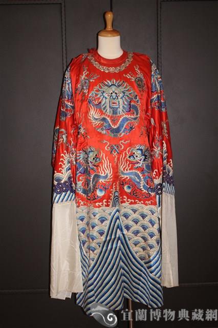 戲服(紅蟒)藏品圖，第1張