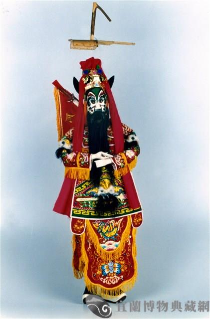 傀儡戲偶（花臉）藏品圖，第1張