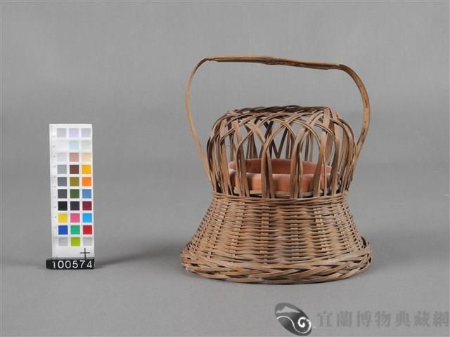 竹製暖籠(火籠)藏品圖，第1張