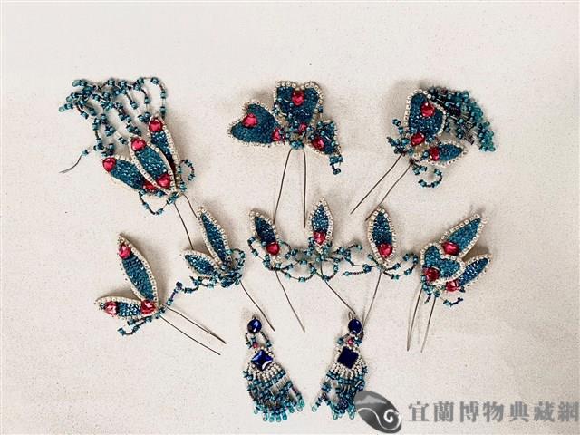 珠花頭飾藏品圖，第1張