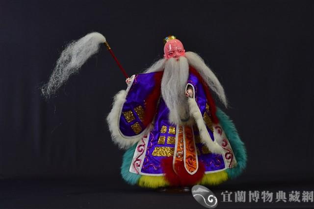 布袋戲偶（仙頭春公）藏品圖，第1張