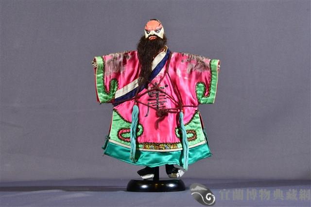 布袋戲偶（斜目奸）藏品圖，第1張