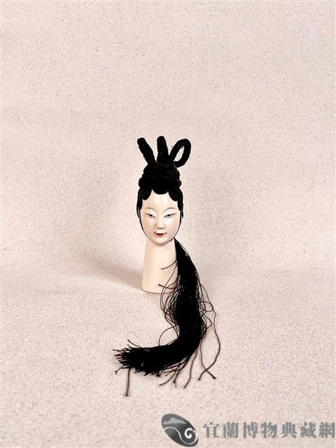 布袋偶頭（花旦）藏品圖，第1張