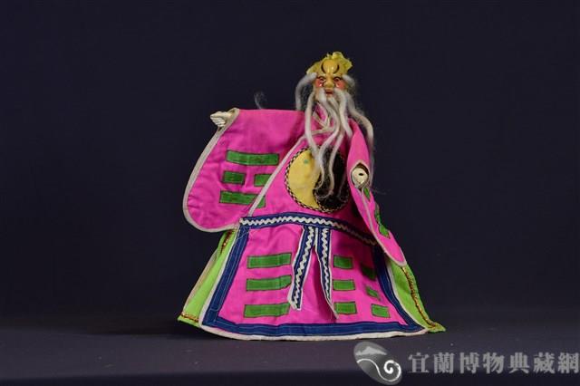 布袋戲偶（海潮頭）藏品圖，第1張