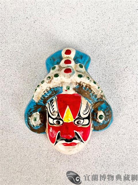 布袋戲臉譜藏品圖，第1張