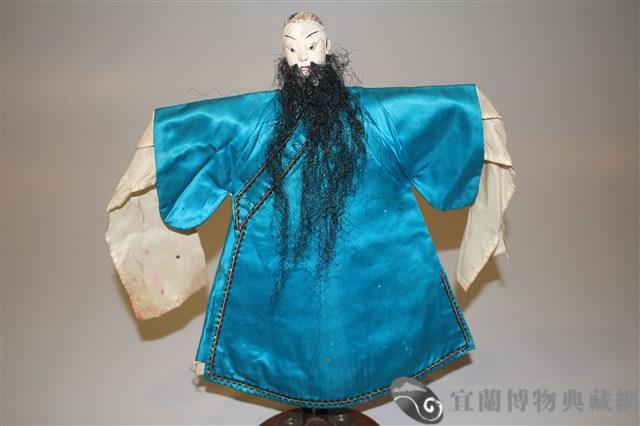 布袋戲偶（鬚文）藏品圖，第1張