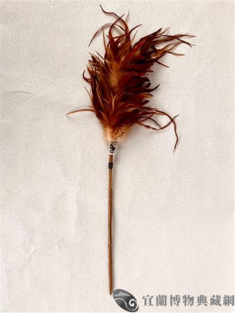 傀儡切末（雞毛撢子）藏品圖，第1張