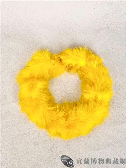 黃毛頭飾藏品圖，第1張