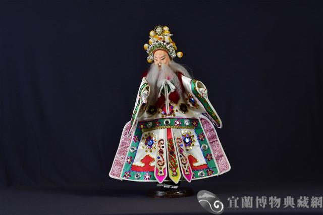 布袋戲偶（春公）藏品圖，第1張