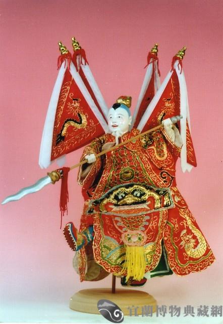 布袋戲偶（仙頭花童）藏品圖，第1張