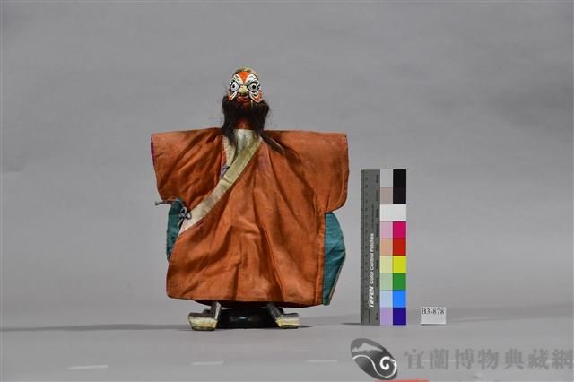 布袋戲偶（淨）藏品圖，第1張