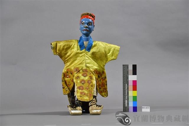 布袋戲偶（淨）藏品圖，第1張